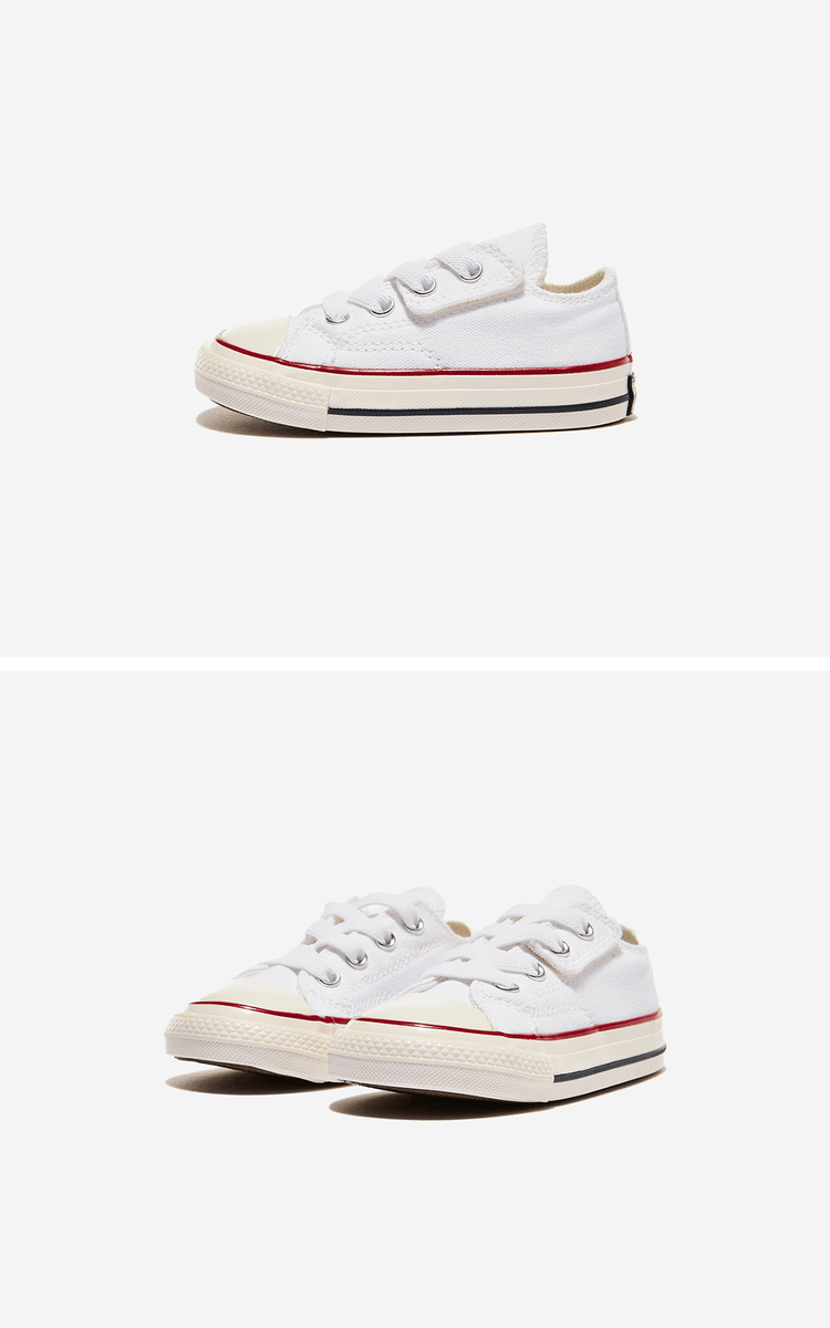 商品Converse|【Brilliant|包邮包税】匡威 Chuck 70 OX 1V 儿童  运动鞋 帆布鞋  771642C White/Black/Egret,价格¥431,第2张图片详细描述