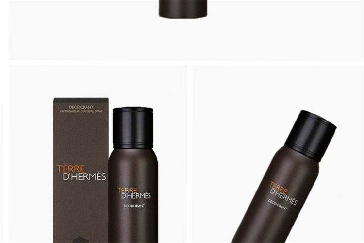 商品Hermes|Hermes爱马仕大地男士止汗香体喷雾150ml,价格¥278,第11张图片详细描述