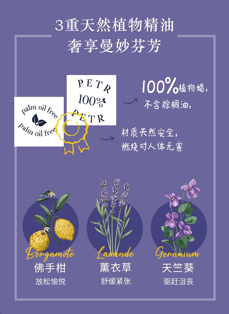 商品L'Occitane|L'occitane欧舒丹全系列香薰蜡烛140g,价格¥204,第4张图片详细描述