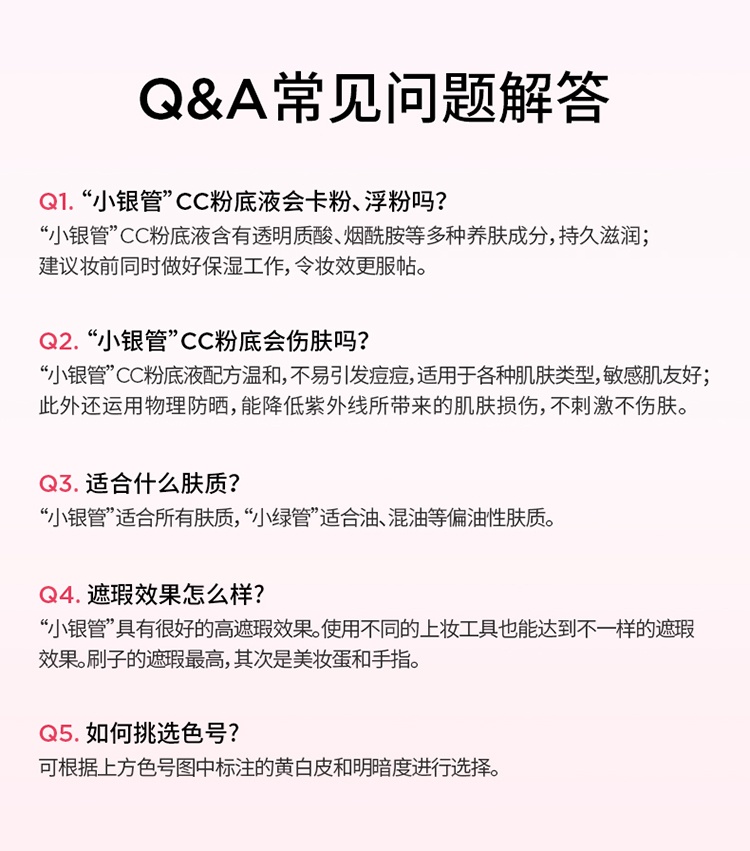 商品IT Cosmetics|T COSMETICS依科美 经典遮瑕款小银管CC霜粉底液32ml SPF50  保湿遮瑕适合混合肤质,价格¥308,第6张图片详细描述