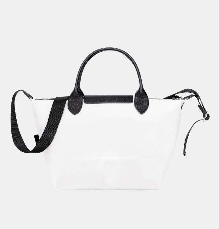 商品Longchamp|珑骧女士纯色尼龙配皮通勤小号短柄大容量手提饺子包（香港仓发货）,价格¥1157,第2张图片详细描述