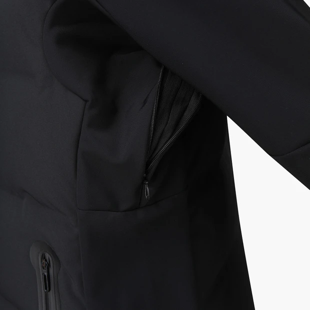 商品【预售商品15天发货】 DESCENTE|高球系列全拉链混合羽绒外套适合冬季户外 DP41MFDJOA-BLKG,价格¥7764,第16张图片详细描述