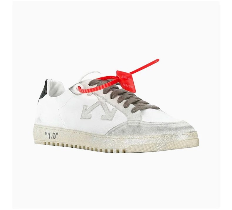 商品Off-White|OFF WHITE CARRYOVER白色休闲运动鞋 OMIA042E19D68048-0110,价格¥1722,第5张图片详细描述