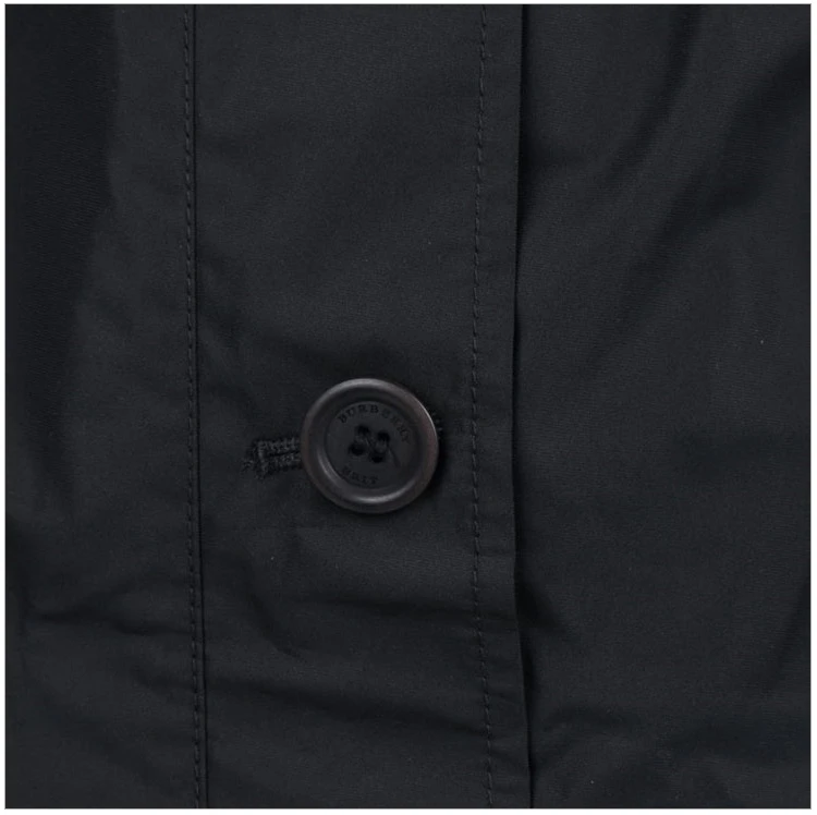 商品Burberry|Burberry 博柏利 男士黑色简约棉风衣 3873049,价格¥4467,第21张图片详细描述
