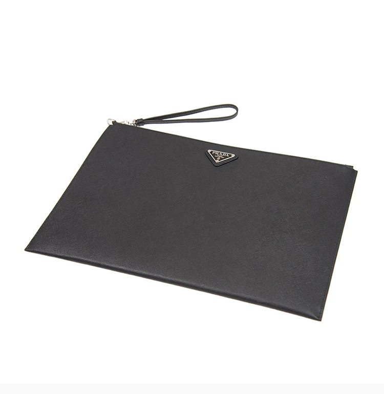 商品[国内直发] Prada|Prada 普拉达 男士黑色手拿包 2NH001-PN9-F0002,价格¥10254,第7张图片详细描述