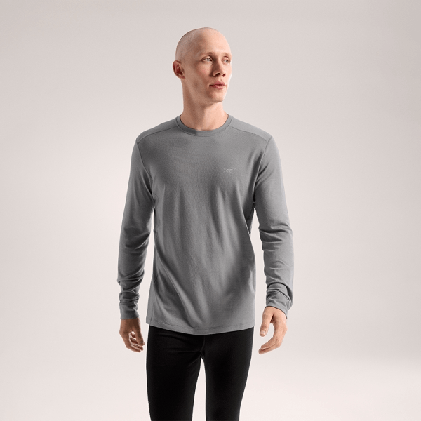 商品Arc'teryx|【Brilliant|包邮包税】RHO MERINO WOOL CREW NECK M [FW24] 低美利奴羊毛圆领 LS 男装 ATOFMX7480,价格¥1070,第7张图片详细描述