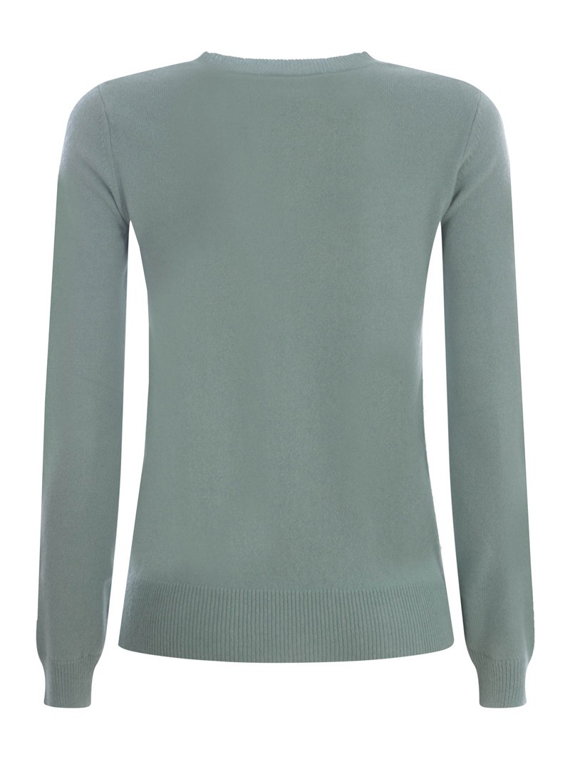 商品[国内直发] Max Mara|羊绒套头字母针织衫 PAMIR,价格¥3044,第5张图片详细描述
