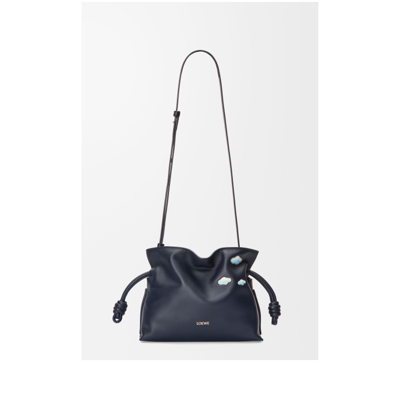商品Loewe|罗意威 女士墨黑色小牛皮单肩包 A411FC2XA2-4921,价格¥16725,第5张图片详细描述