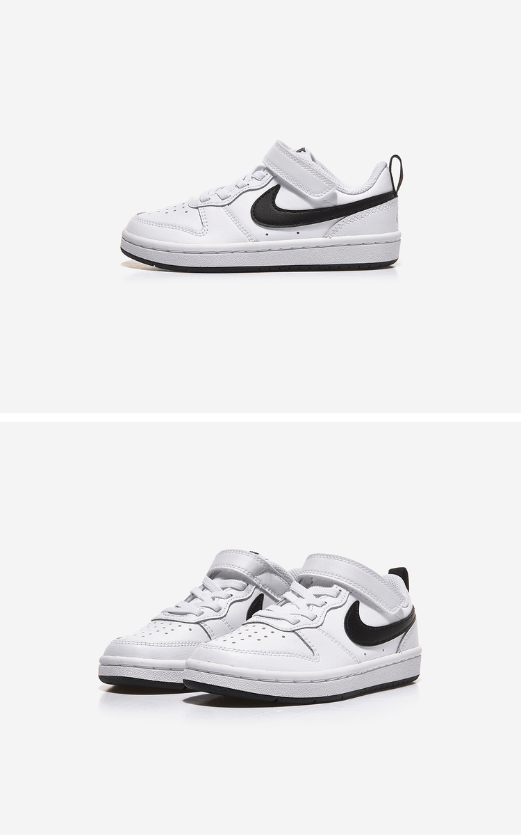 商品NIKE|【Brilliant|包邮包税】耐克 COURT BOROUGH LOW 2 BPV 儿童  运动鞋 SNEAKERS  BQ5451 104,价格¥336,第2张图片详细描述