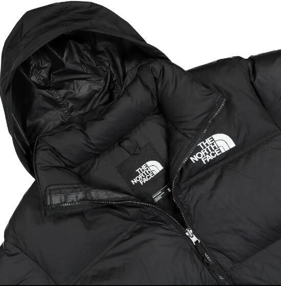 商品The North Face|北面THE NORTH FACE 1996系列 纯色宽松可隐藏连帽 含羽绒外套 男款 黑色（香港仓发货）,价格¥2621,第9张图片详细描述