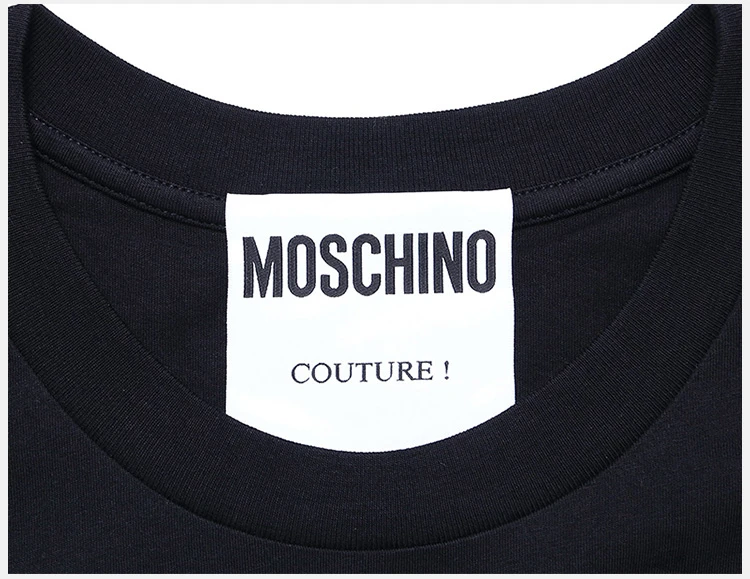 商品[国内直发] Moschino|Moschino 莫斯奇诺 黑色女士上衣 EJ0711-0540-J1555,价格¥1540,第6张图片详细描述