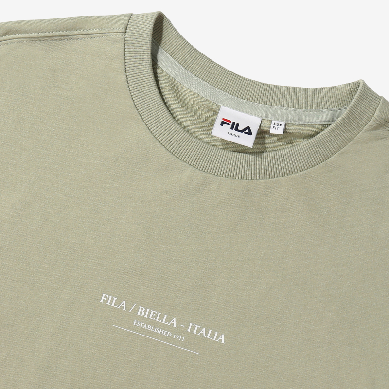 商品Fila|【享贝家】FILA男士运动休闲卫衣黑色/蓝色/灰色/绿色FS2POE1110X（特价活动款）,价格¥185,第20张图片详细描述