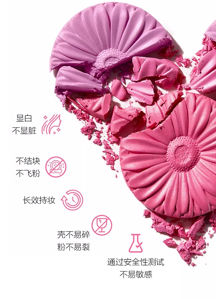 商品Clinique|Clinique倩碧小雏菊腮红高光修容三合一 3.5g 哑光膨胀色持妆,价格¥217,第3张图片详细描述