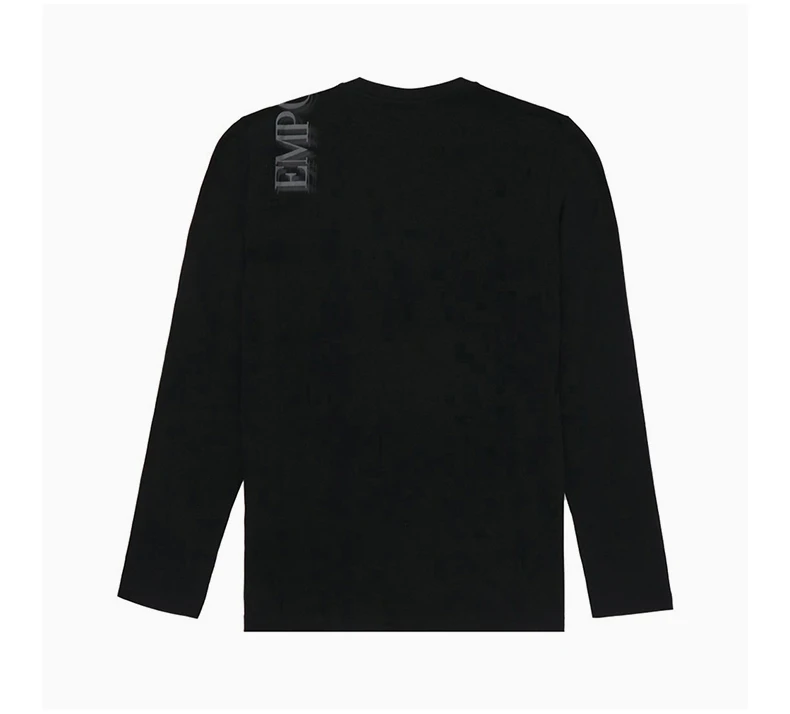 商品Emporio Armani|EMPORIO ARMANI 黑色男士T恤 P1T22J-P1Q4J-999,价格¥735,第7张图片详细描述