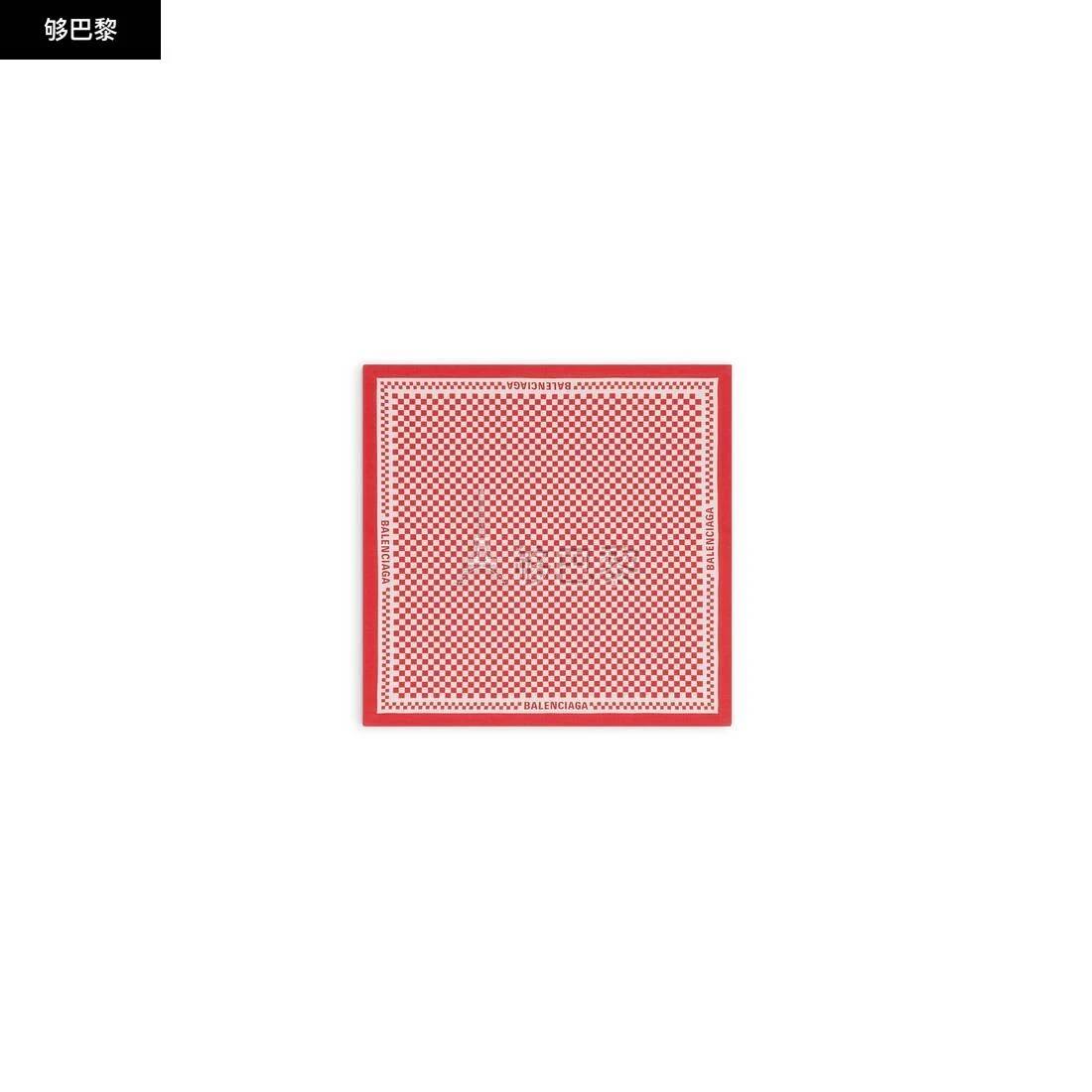 商品Balenciaga|包邮包税【预售7天发货】 BALENCIAGA巴黎世家 23秋冬 男士 家居用品 Bistro Table Set  in Red/white 683937T01146090,价格¥6557,第7张图片详细描述