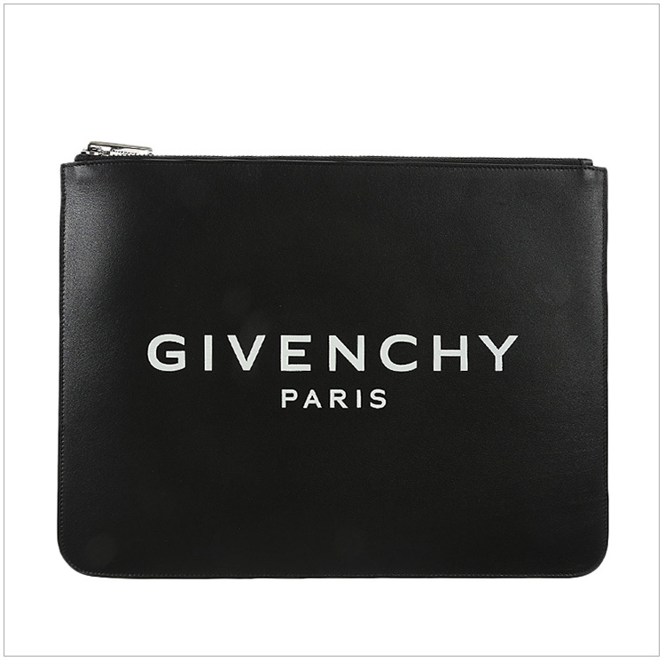 商品[国内直发] Givenchy|GIVENCHY 纪梵希 男士黑色小牛皮手拿包 BK600JK0AC-001,价格¥2356,第3张图片详细描述