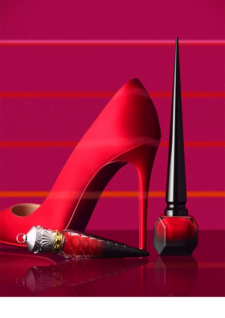 商品Christian Louboutin|路铂廷复古红色哑光指甲油 13ml CL持久亮泽美甲,价格¥434,第3张图片详细描述