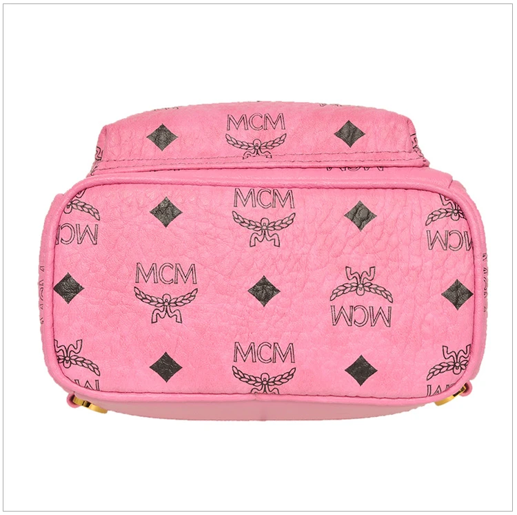 商品MCM|MCM 超迷你双肩包粉色 MMK6SVE92PK,价格¥3941,第7张图片详细描述