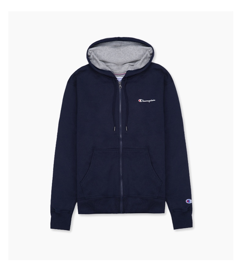 商品CHAMPION|冠军左胸草写小logo连帽拉链卫衣外套【M】GF91H-Y08160,价格¥378,第34张图片详细描述