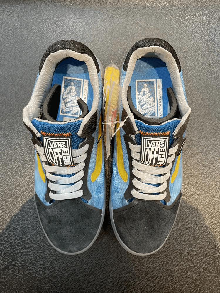商品Vans|【韩国直邮|包邮包税】万斯 Evdnt Rw Ultimatewaffle # Checkerboard #男女通用鞋 # navy/blue (VN0A5DY58Y8),价格¥371,第3张图片详细描述