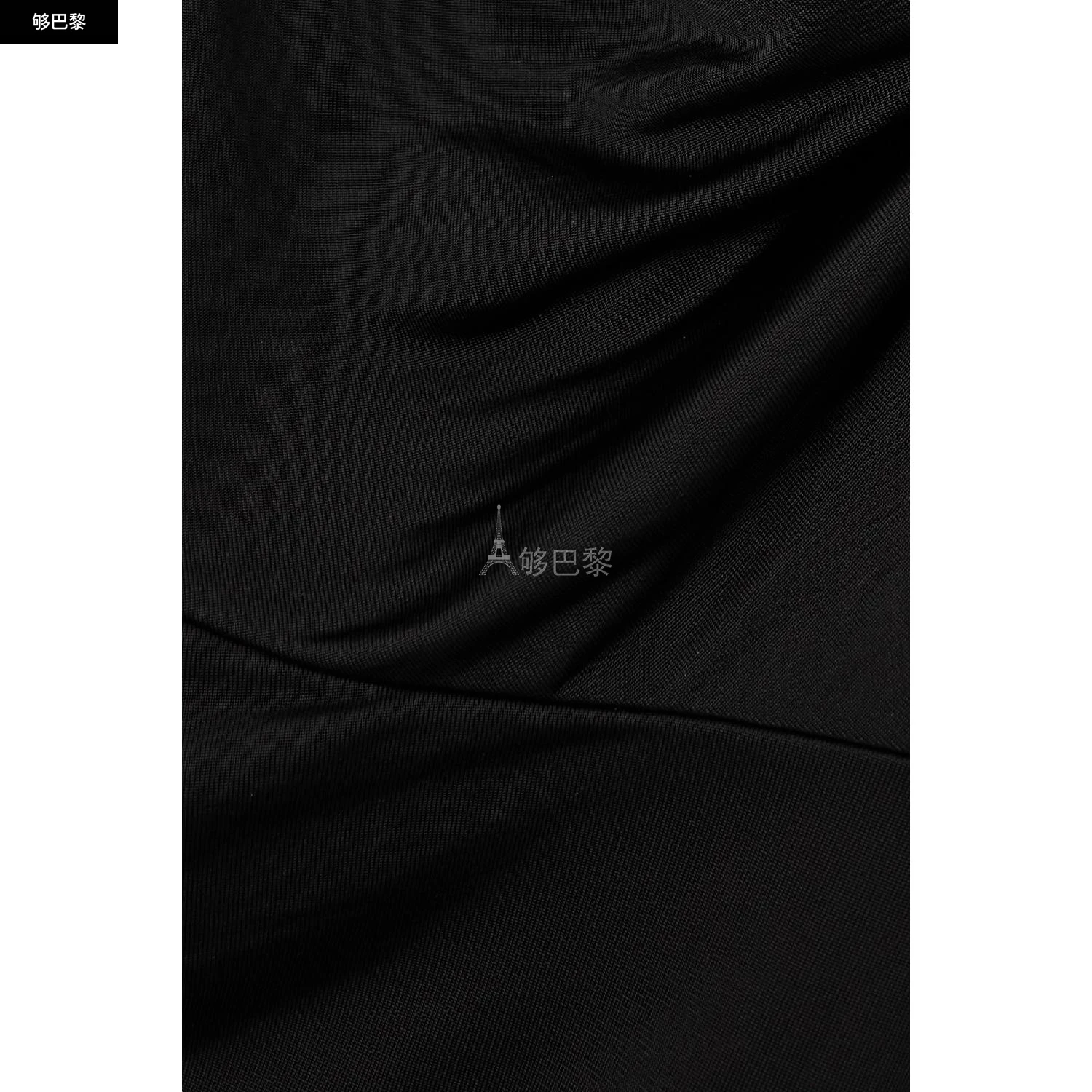 商品Alexander Wang|【预售】 24秋冬 女士 连衣裙 不对称垂坠弹力平纹布中长连衣裙 1647597299413936 1CC2236571001 ,价格¥4773,第6张图片详细描述