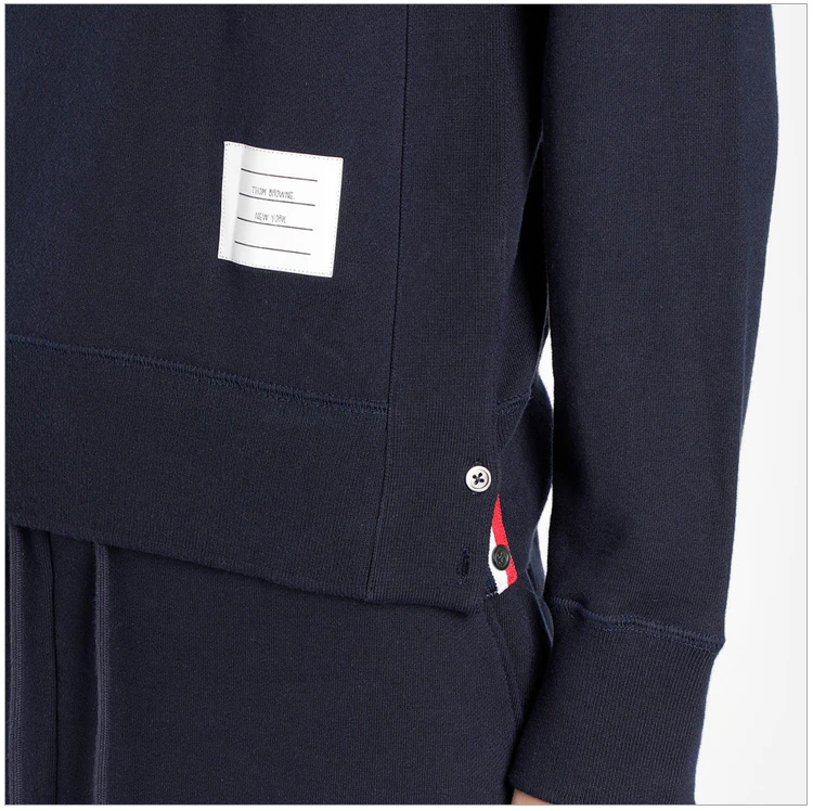 商品Thom Browne|THOM BROWNE 深蓝色女士卫衣/帽衫 FJT002A-00535-415,价格¥2815,第3张图片详细描述