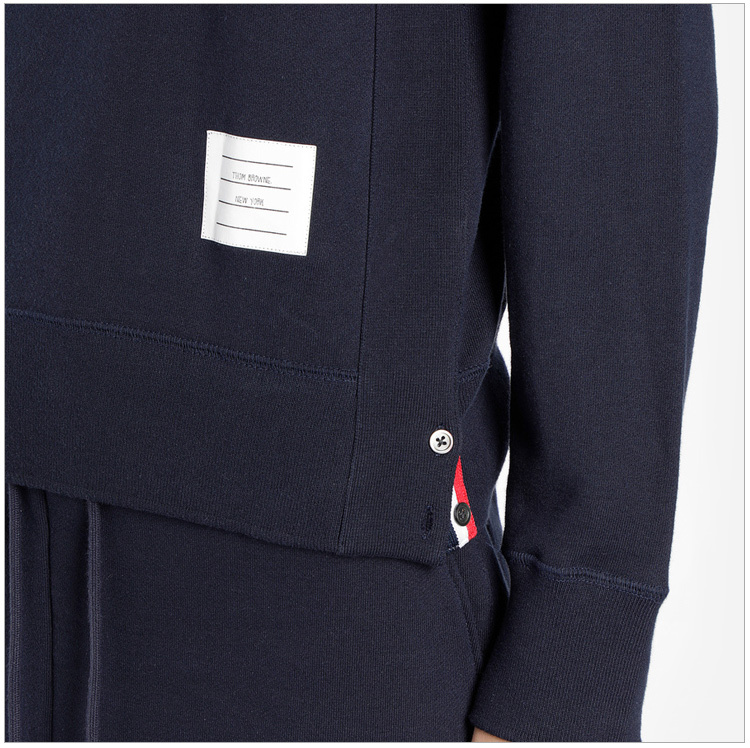 商品Thom Browne|Thom Browne 女士深蓝色圆领卫衣 FJT002A-00535-415,价格¥3199,第5张图片详细描述