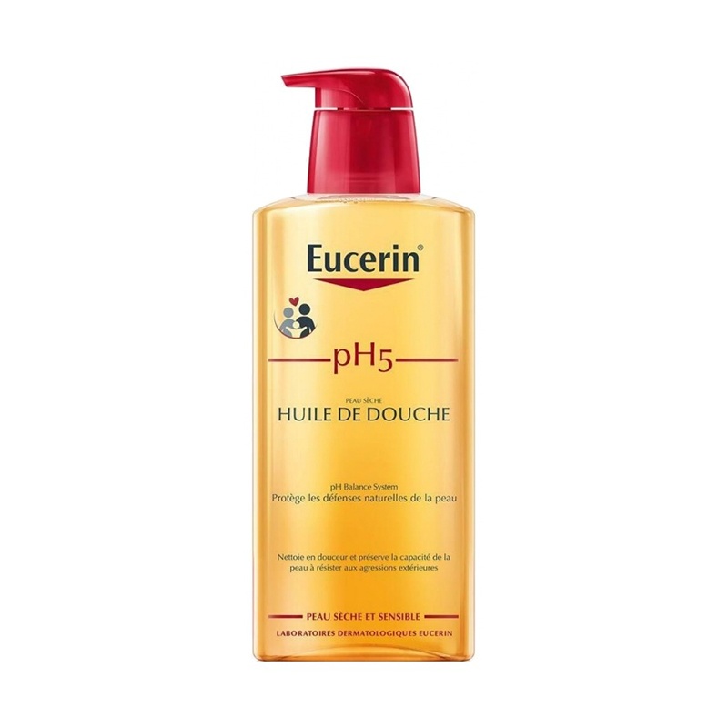 商品Eucerin|Eucerin优色林PH5均衡护理温和沐浴油400ml  新增400ml,价格¥201,第4张图片详细描述