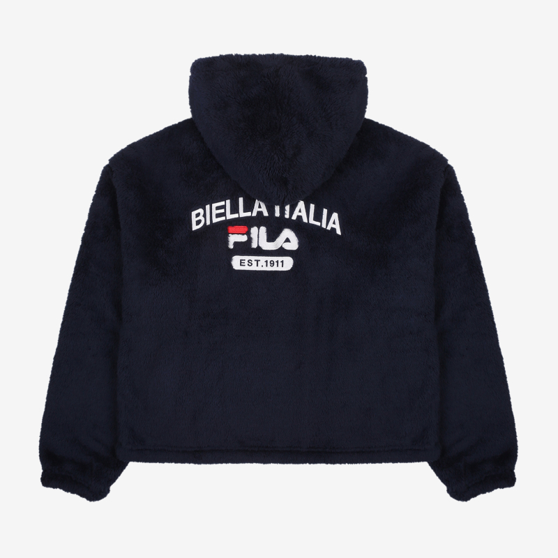 商品Fila|【享贝家】FILA新款Crema Boa女士连帽卫衣FS2POC4152F-INA,价格¥180,第3张图片详细描述