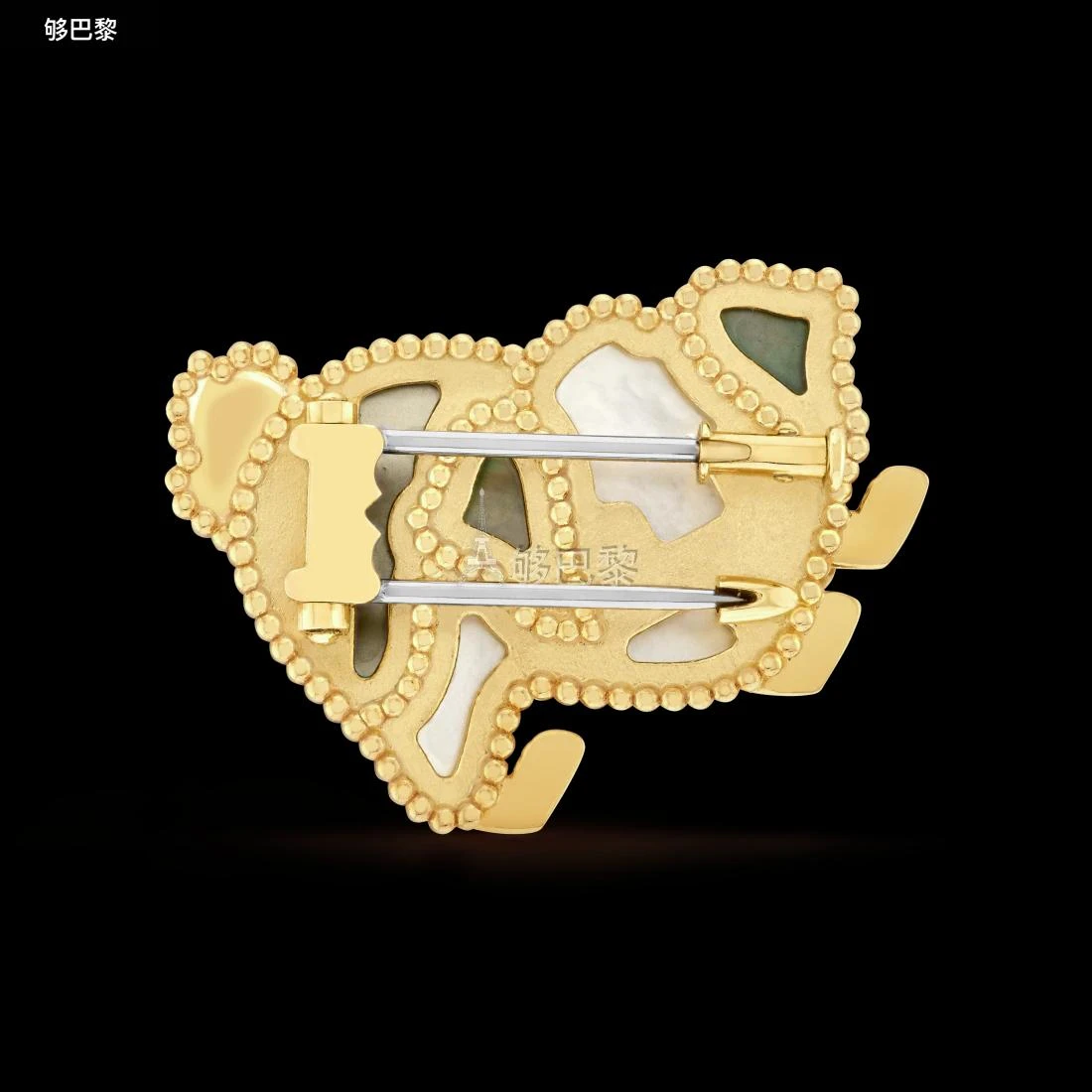 商品Van Cleef & Arpels|包邮包税【预售7天发货】 VCA梵克雅宝 23秋冬 女士 胸针 Lucky Animals Bichon Frise胸针 VCARP9RV00,价格¥69980,第6张图片详细描述