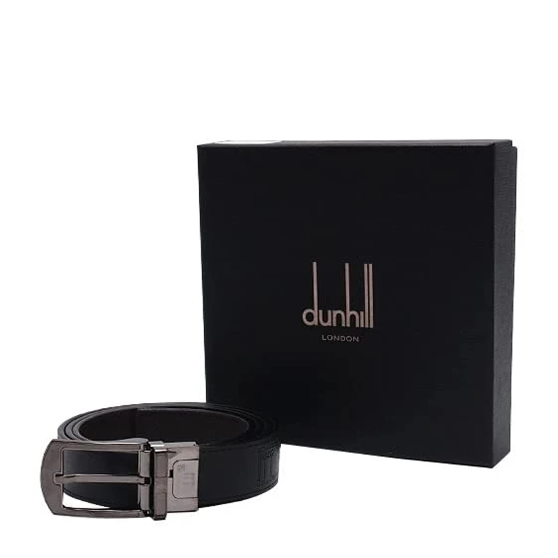 商品Dunhill|DUNHILL 黑色男士腰带 HPN180B42,价格¥888,第2张图片详细描述