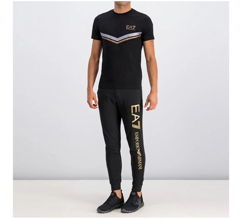 商品Emporio Armani|EMPORIO ARMANI 黑色男士运动裤 8NPPC1-PJ05Z-1203,价格¥443,第5张图片详细描述