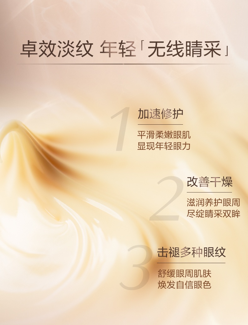 商品Shiseido|资生堂 盼丽风姿智感抚痕眼霜15ml 提拉紧致 提亮淡纹,价格¥424,第3张图片详细描述