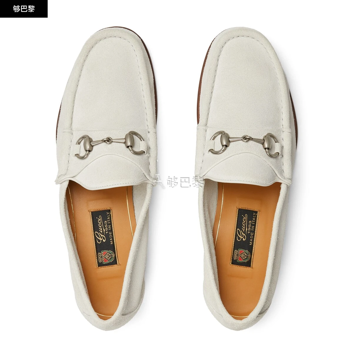 商品Gucci|【预售】 古驰 25春夏 男士 商务休闲鞋 HORSEBIT 1953马衔扣男士乐福鞋 824187 AAEGY 9509,价格¥8151,第3张图片详细描述