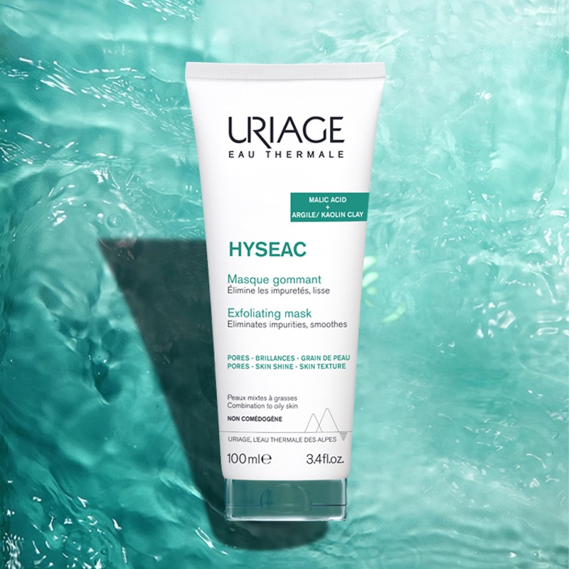 商品Uriage|Uriage依泉平衡油脂毛孔护理面膜100ml 深层净化,价格¥140,第3张图片详细描述