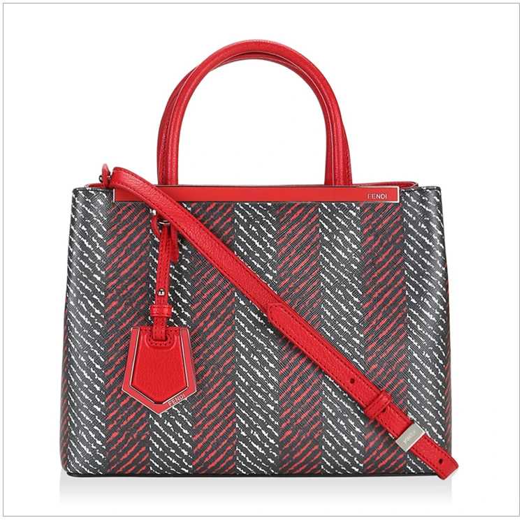 商品[国内直发] Fendi|FENDI 红色女士手提包 8BH253-V9X-F0P0R,价格¥8341,第4张图片详细描述