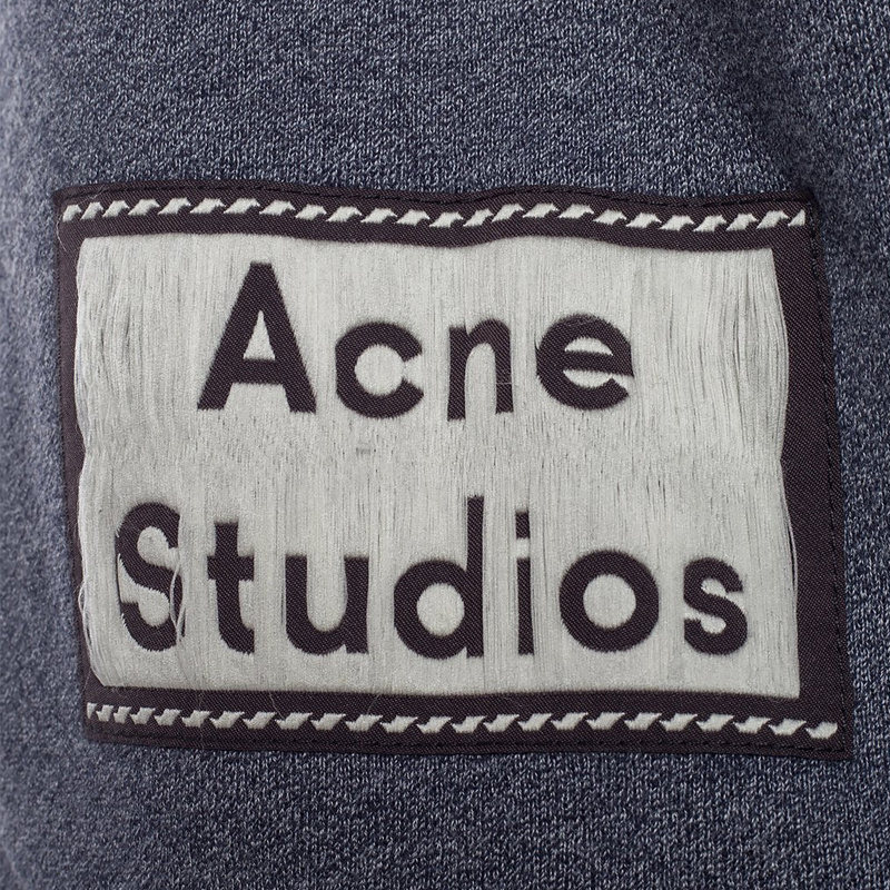 商品Acne Studios|ACNE STUDIOS 艾克妮 男士蓝色卫衣/帽衫 BI0060-NAVYBLUE,价格¥1130,第7张图片详细描述