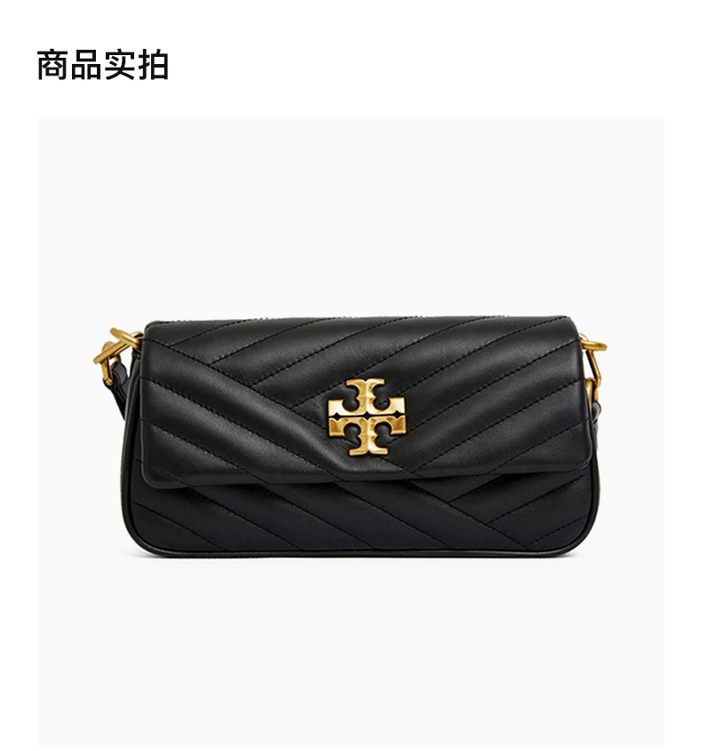 商品Tory Burch|TORY BURCH 黑色女士单肩包 90456-001,价格¥3756,第4张图片详细描述