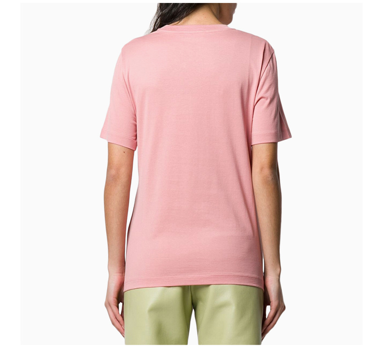 商品Salvatore Ferragamo|SALVATORE FERRAGAMO 女士粉色标志短袖T恤 11-C466-727087,价格¥1661,第8张图片详细描述