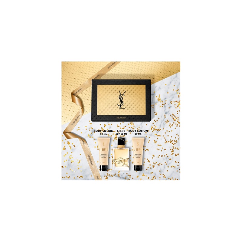 商品Yves Saint Laurent|圣罗兰自由之水圣诞限量套装 浓香水50ml+身体乳50mlx2,价格¥676,第3张图片详细描述