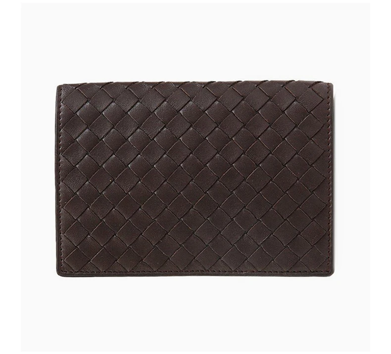 商品[国内直发] Bottega Veneta|BOTTEGA VENETA 深棕色男士长款钱夹 123194-V0013-2040,价格¥2437,第8张图片详细描述