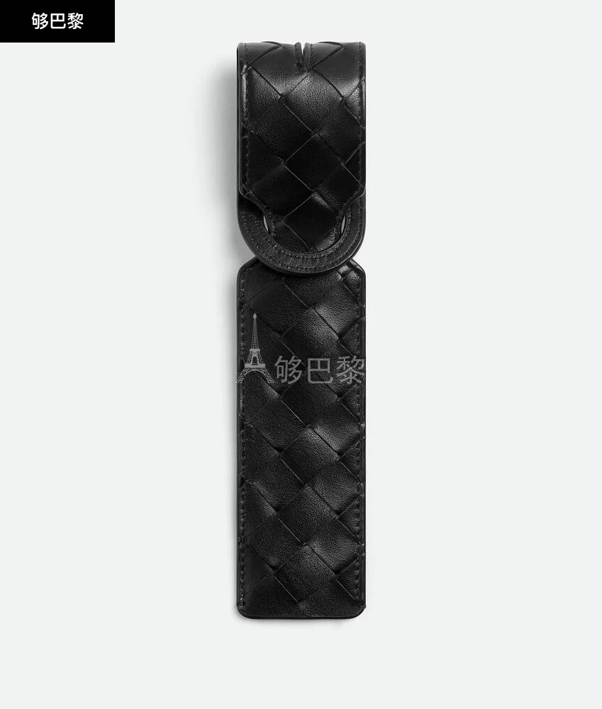 商品Bottega Veneta|【预售】 BV葆蝶家 24秋冬 男士 文具 Porte-Étiquette Intrecciato Grand Format 786628V2HL11000,价格¥4328,第3张图片详细描述