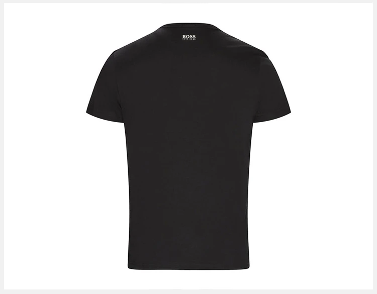 商品Hugo Boss|HUGO BOSS 黑色男士T恤 TEE3-50389085-001,价格¥504,第6张图片详细描述