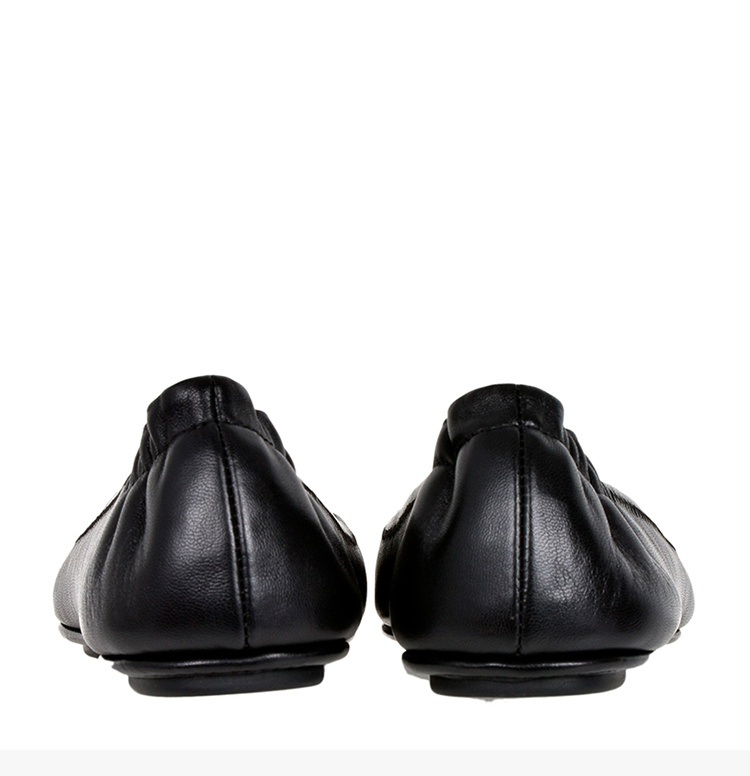 商品Tory Burch|TORY BURCH 汤丽柏琦 女士黑色皮质便鞋 50393-013,价格¥1609,第13张图片详细描述