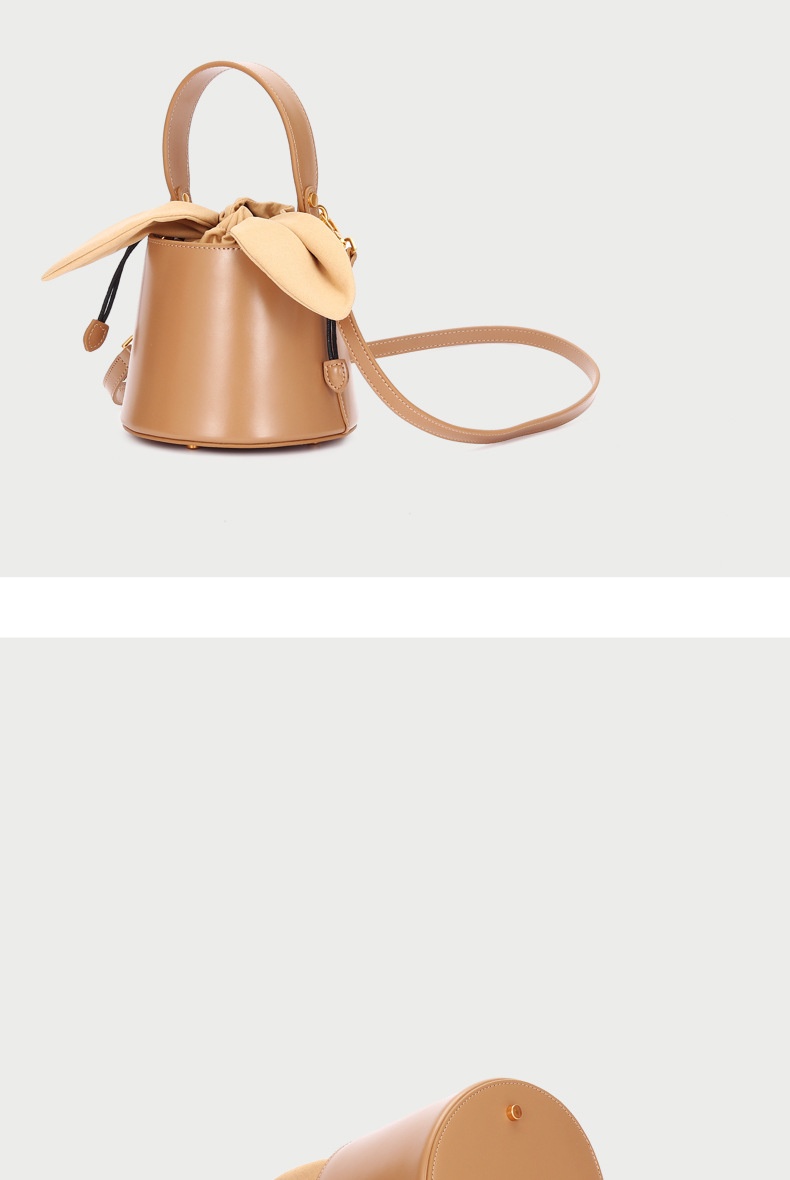 商品[国内直发] GLENVINTEN|格岚云顿设计女包水桶包包女2022新款蝴蝶结单肩包斜挎包bags,价格¥286,第9张图片详细描述