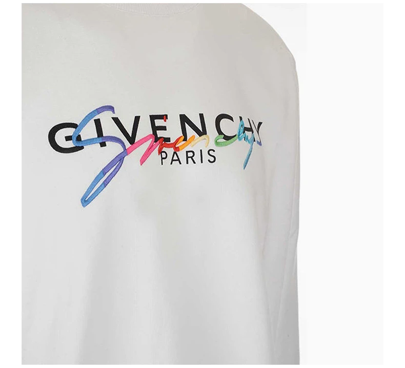 商品Givenchy|GIVENCHY 白色男士卫衣/帽衫 BMJ03C30AF-100,价格¥2500,第6张图片详细描述