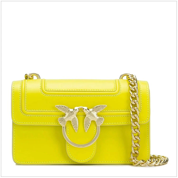 商品[国内直发] PINKO|Pinko 品高 女士迷你单肩包 1P21AF-Y5F1H72,价格¥878,第4张图片详细描述