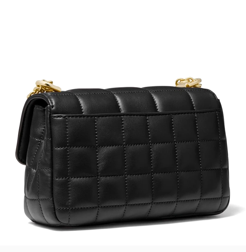 商品[国内直发] Michael Kors|MICHAEL KORS 黑色女士单肩包 30H0G1SL1T-BLACK,价格¥1696,第5张图片详细描述