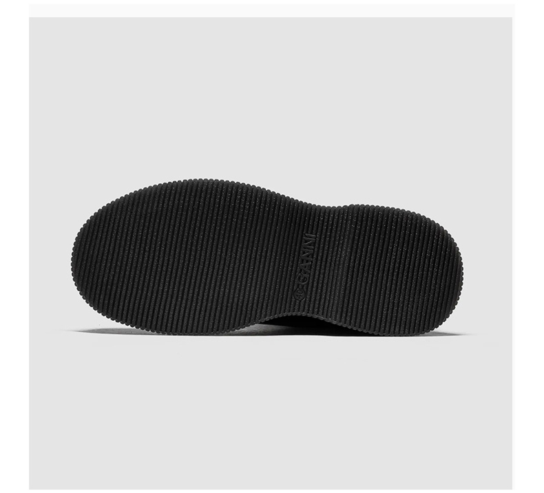 商品Ganni|GANNI 女士踝靴黑色 S1906-099,价格¥2519,第10张图片详细描述