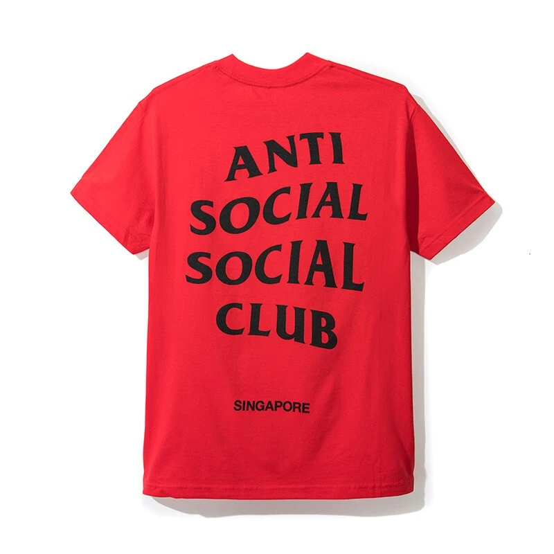 商品[国内直发] Anti Social Social Club|ANTI SOCIAL SOCIAL CLUB 红色男士T恤 ASST257,价格¥79,第1张图片详细描述